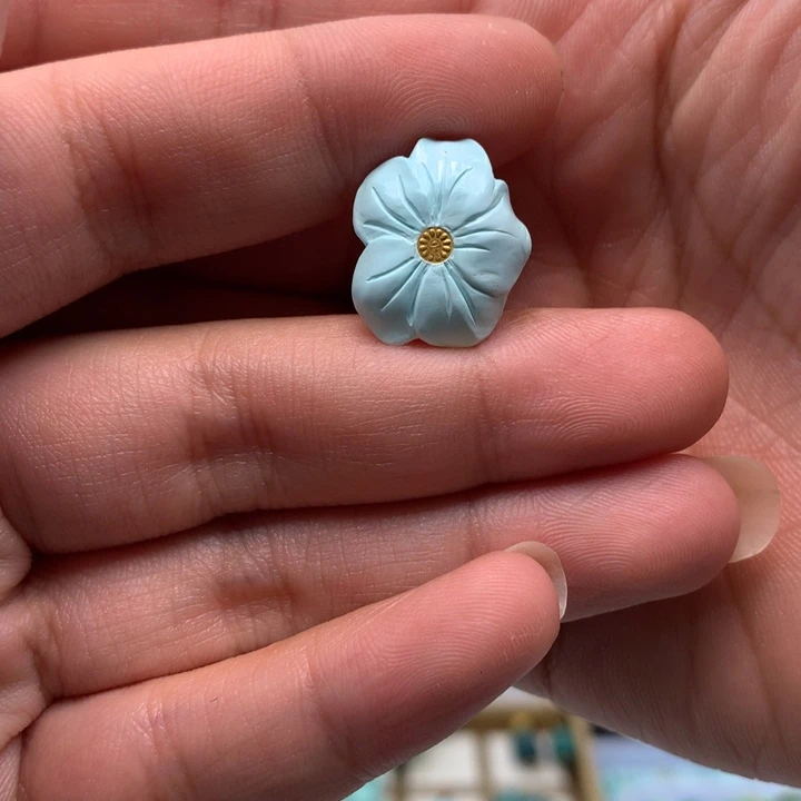 绿松石未镶嵌配饰