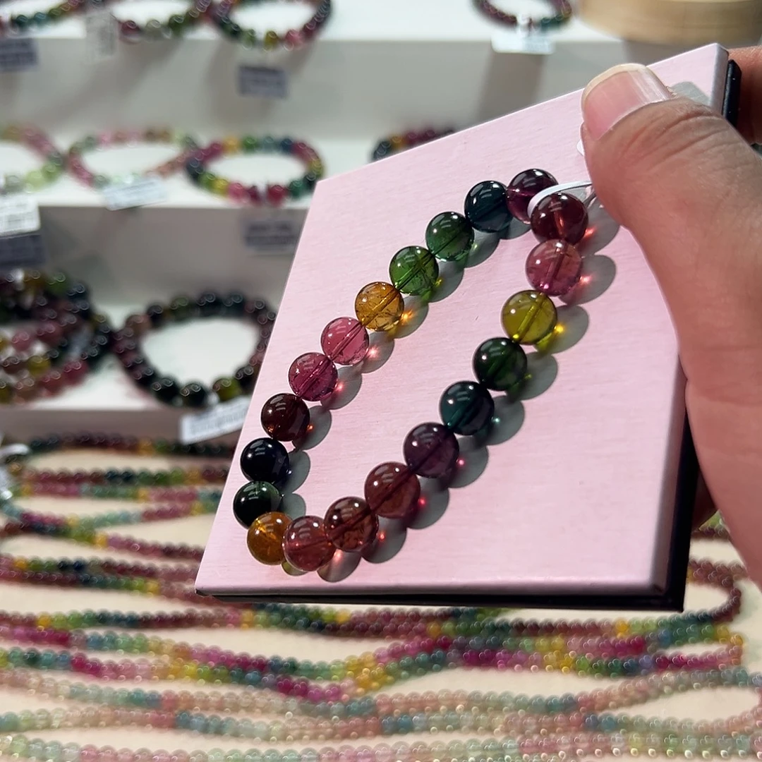 未镶嵌碧玺手链碧玺