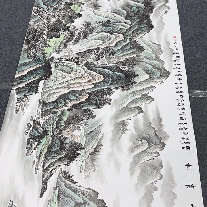 国画国画作品宣纸纯手绘