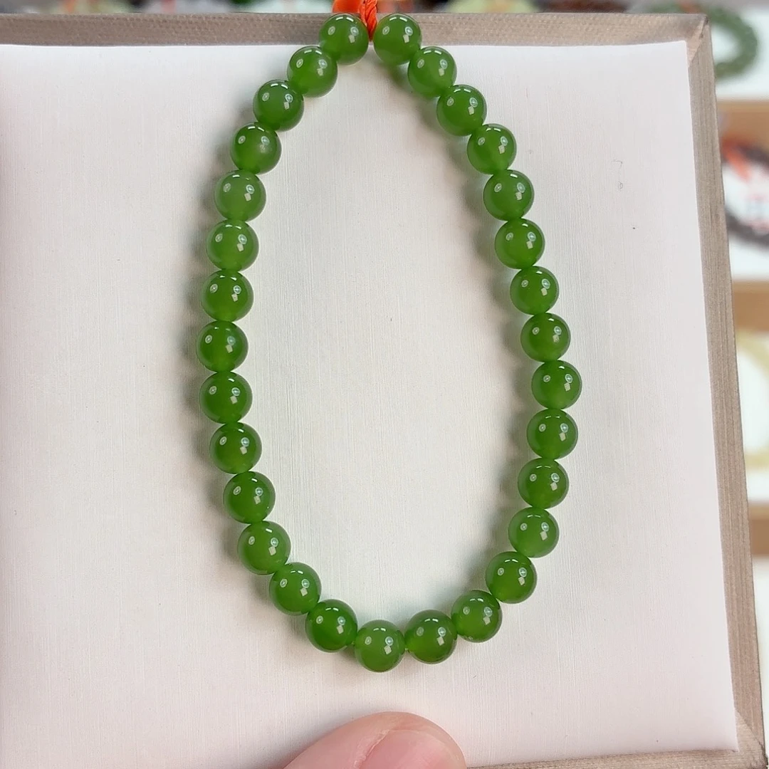 冬***米和田玉未镶嵌手链