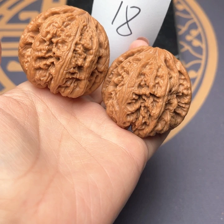 文玩核桃把件45大粗筋