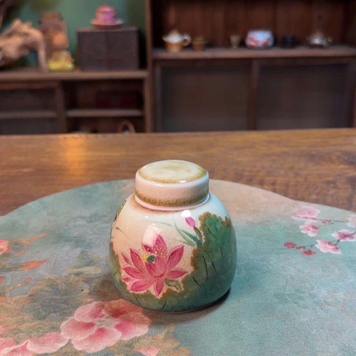 柴烧纯手工手绘陶瓷