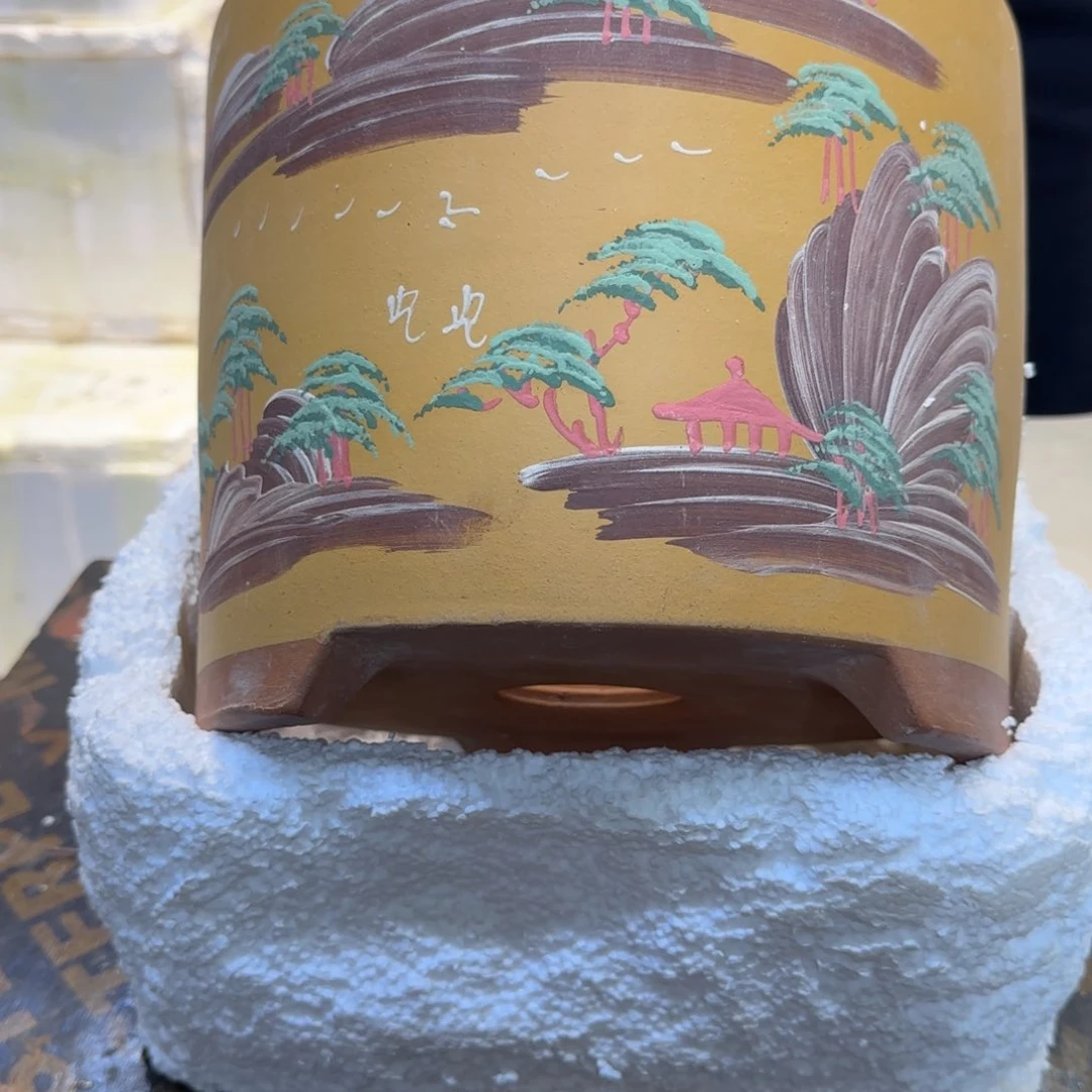 紫砂花盆口径20.17口径