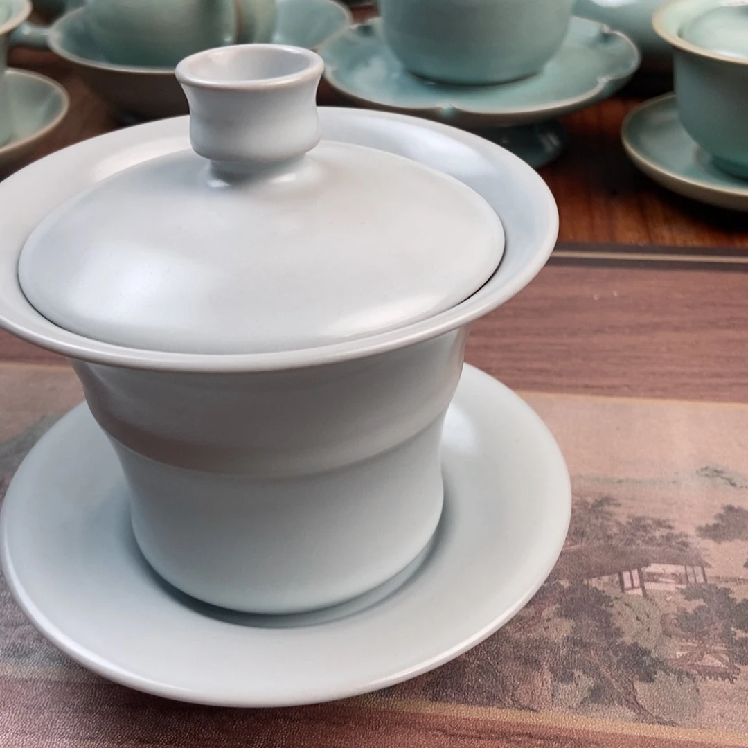 摆件原产地原矿汝瓷～茶器