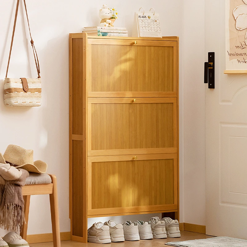 超薄鞋柜家用门口翻斗鞋架子入户门玄关省空间收纳神器简易大容量