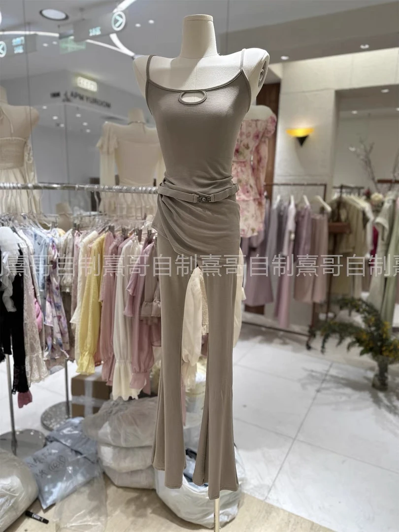 橙路【泰妹出街】辣妹心机套装