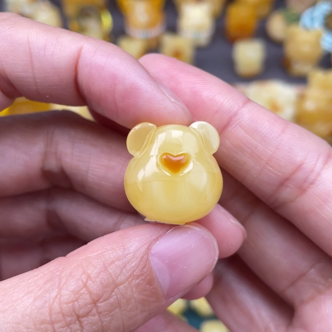 裸石琥珀未镶嵌蜜蜡