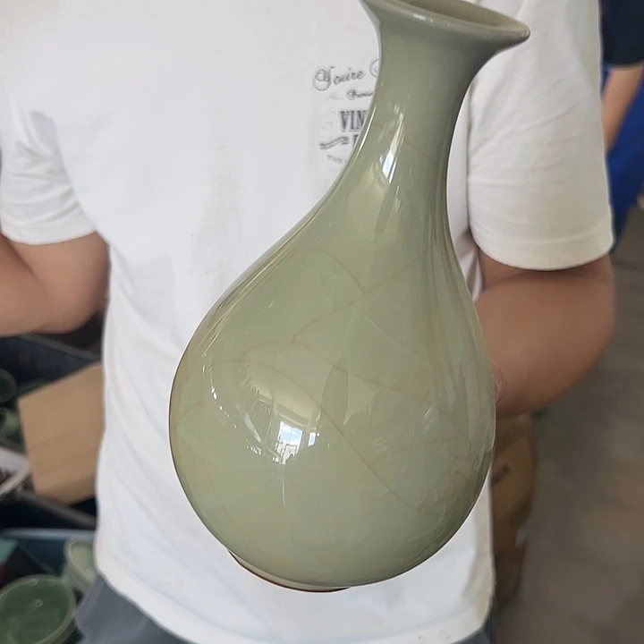 龙泉云间青瓷小米茶器