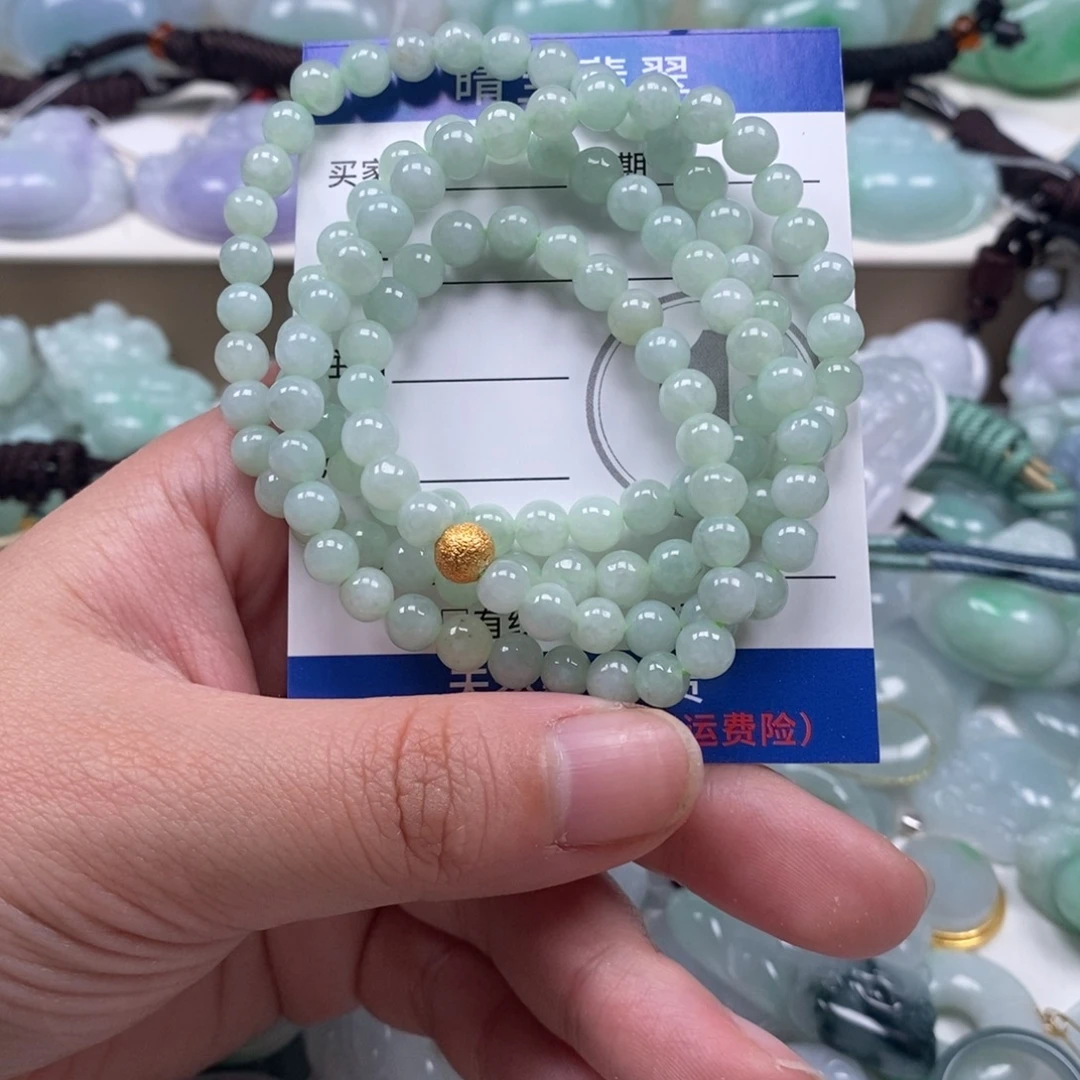 翡翠未镶嵌颈饰天然翡翠