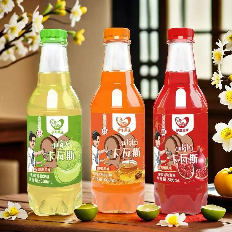 新疆伊车果庄卡瓦斯6瓶装夏日必备饮品饮料