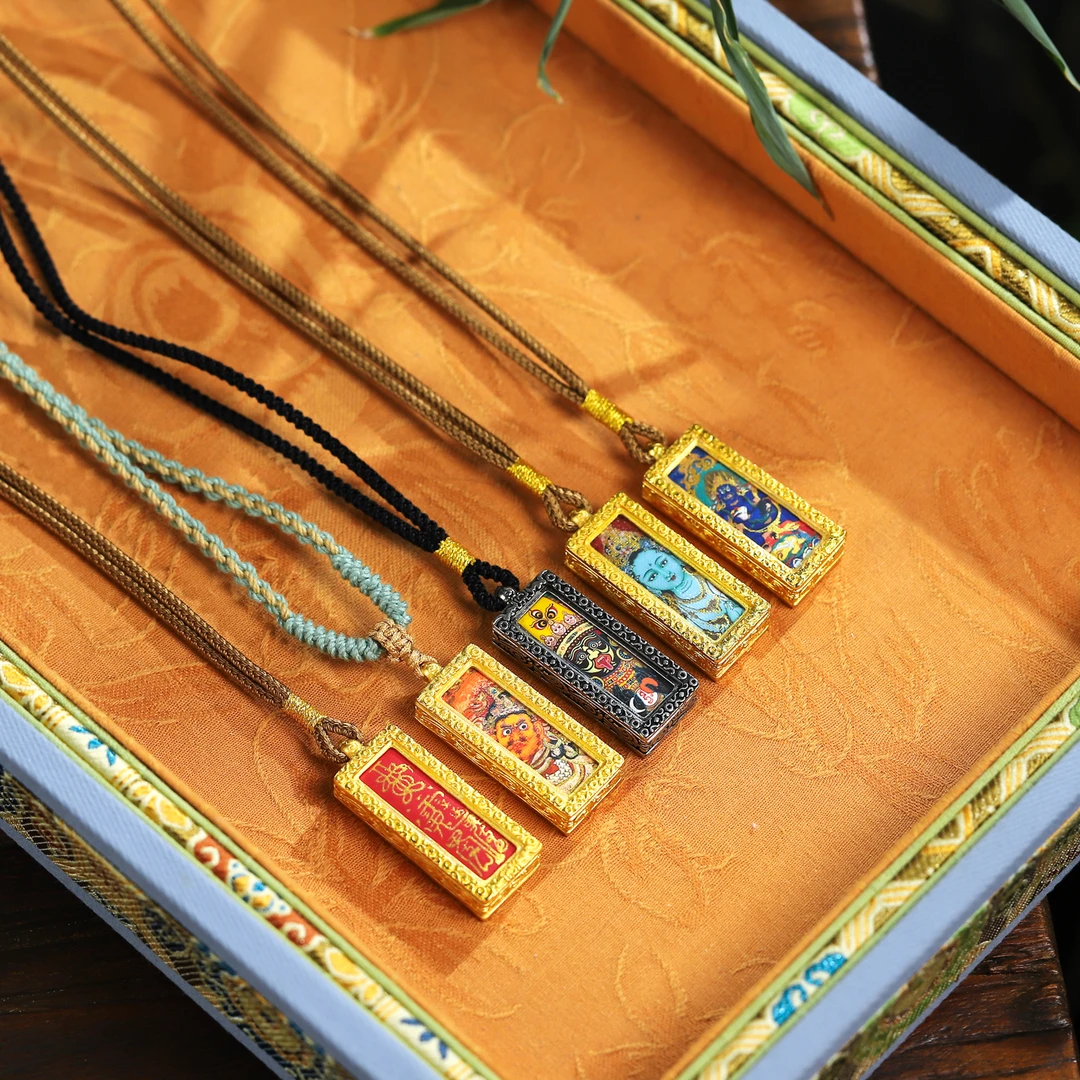 【四喜】唐卡·带编绳可调节·