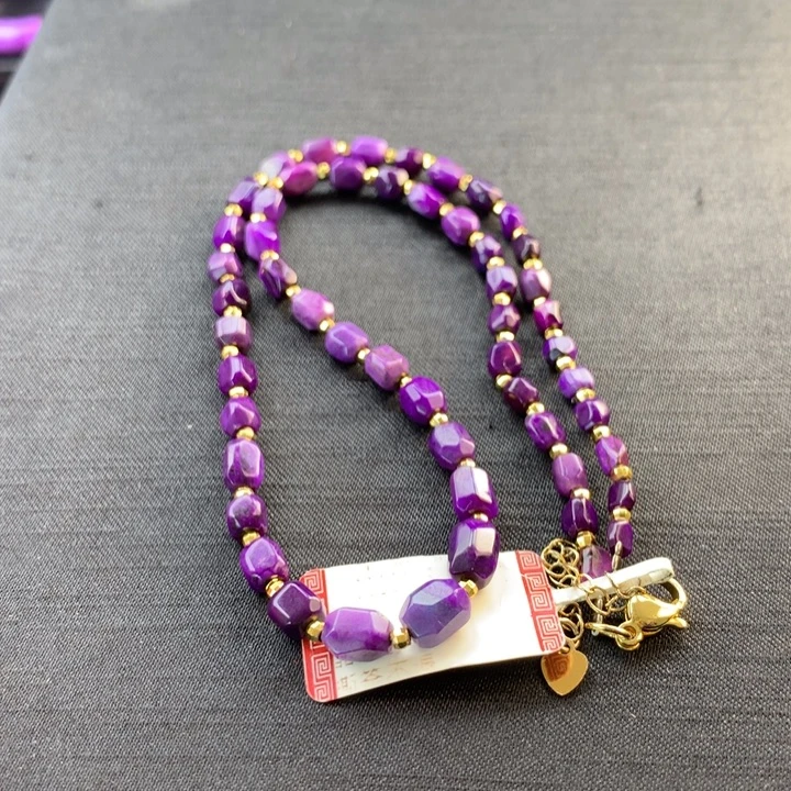 苏纪石（舒俱来）未镶嵌项链