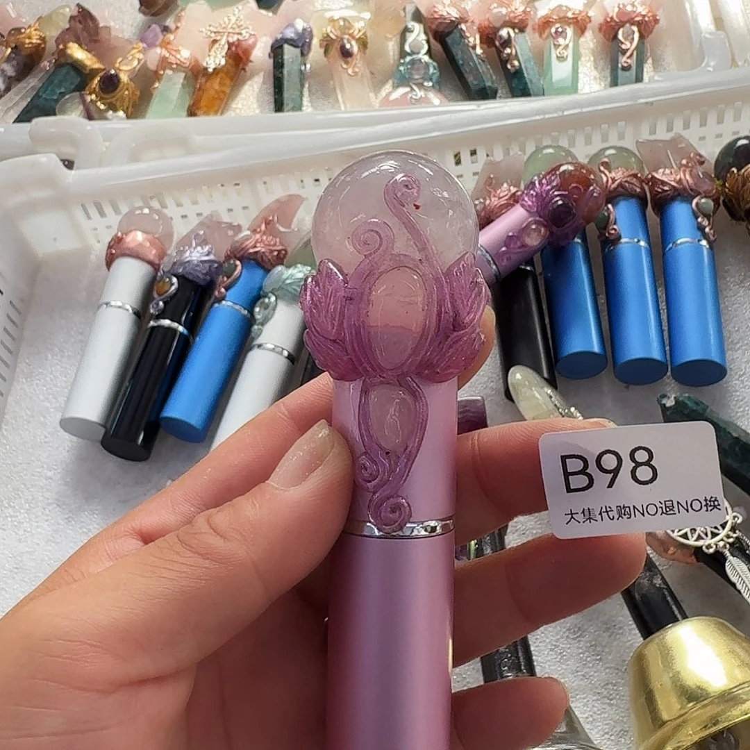 米***果未镶嵌手链烟晶98