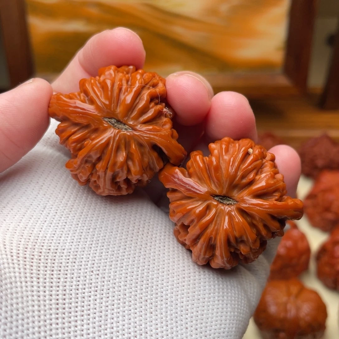 文玩核桃把件四座楼39