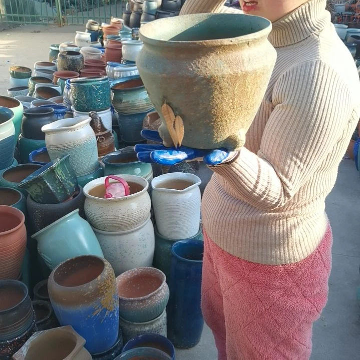 红陶口20高20瑕疵