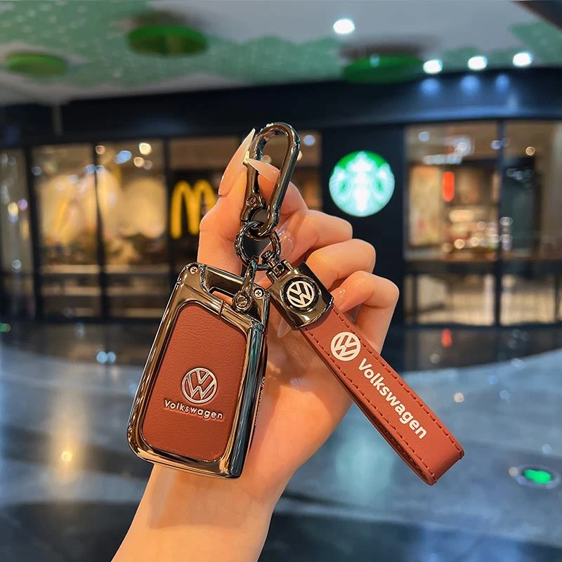 25款大众帕萨特钥匙套速腾朗逸途观探岳途岳高尔夫7探歌金属壳扣