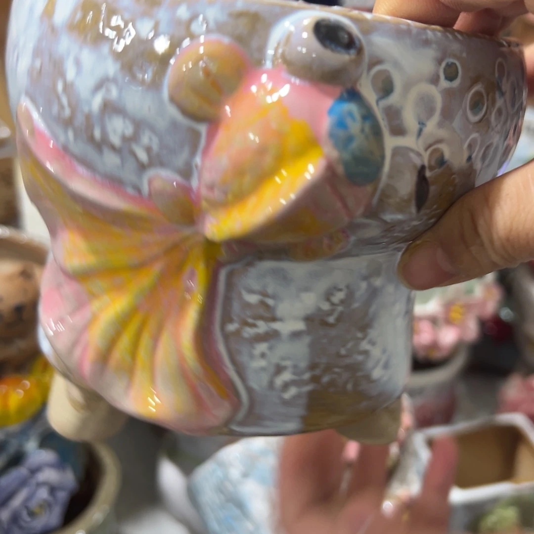 满20米秒退拉黑花盆