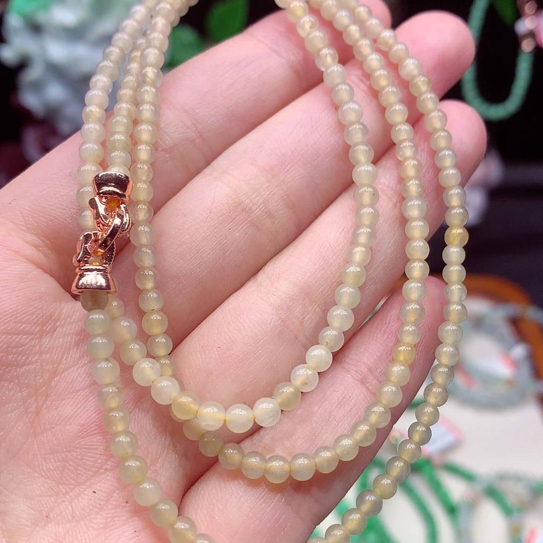 项链未镶嵌翡翠翡翠