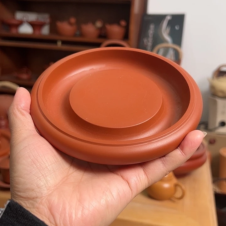 【闪购商品】朱泥壶承大约15cm