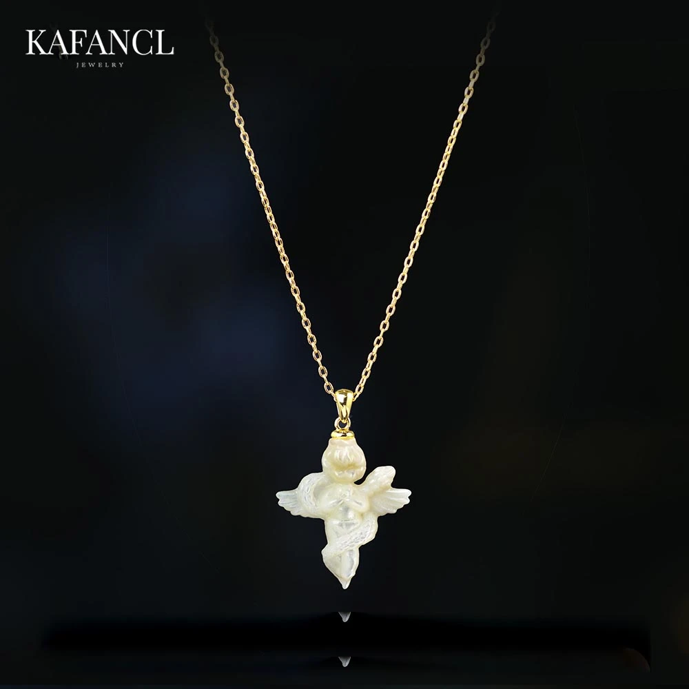 古埃及 链子925银 镀K金 蛇天使轻奢设计项链 ZR-B611