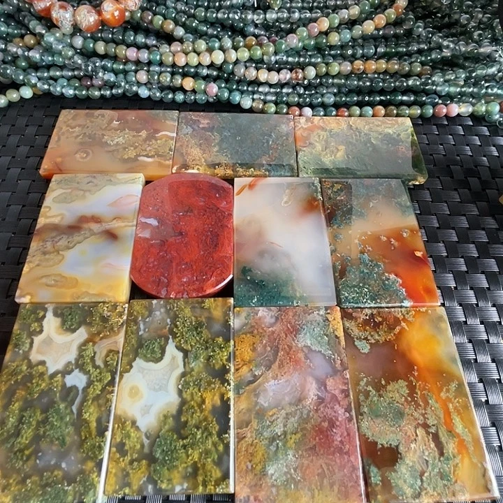 上***定玛瑙/玉髓颈饰未镶嵌