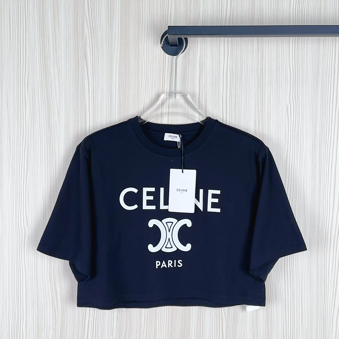 未使用 Celine/思琳 安洁利严选/成色看直播短袖/尺码XS/GSH1019
