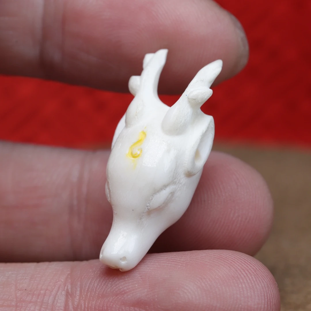 小鹿三通藏式文玩配饰