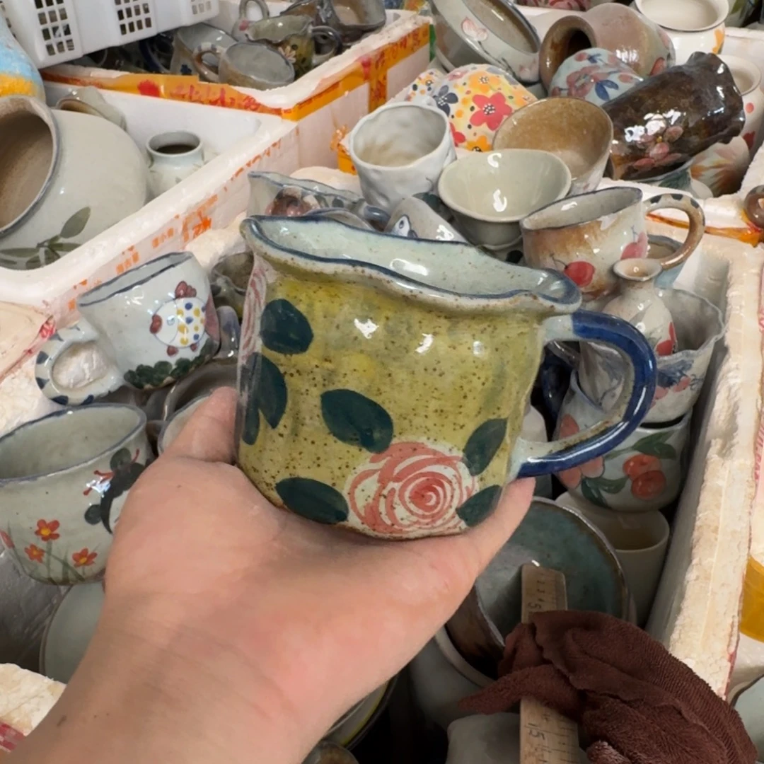 釉下彩瑕疵处理慎拍99