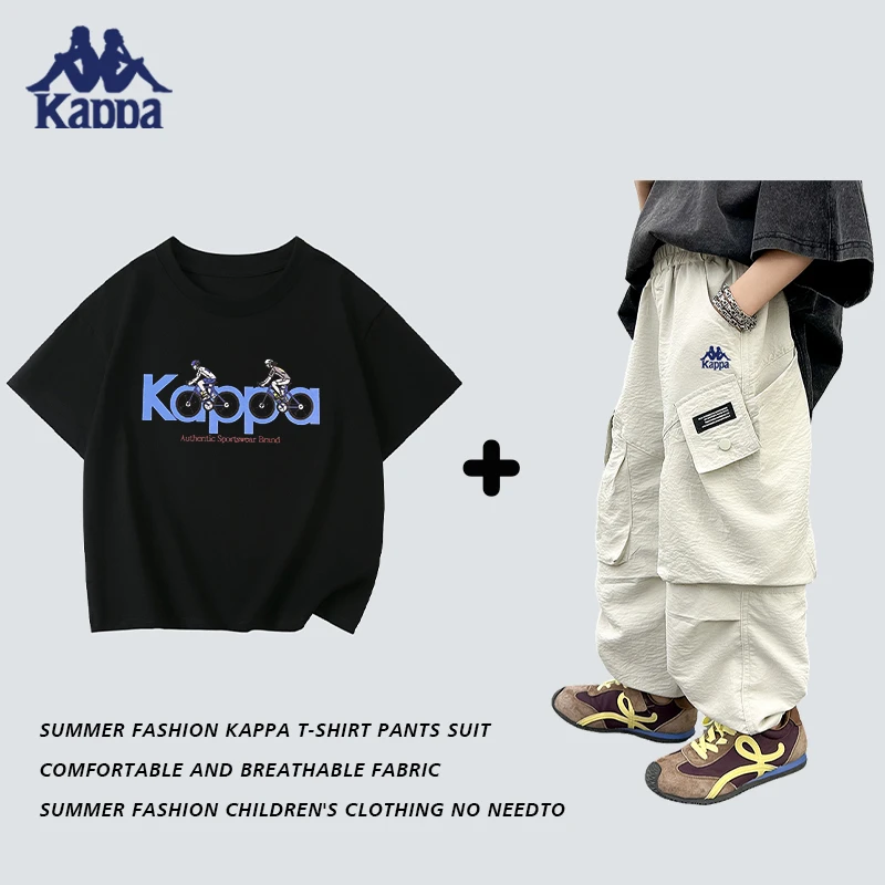 【夏日狂欢季限定款】中大童夏季亲子款运动系休闲风套装