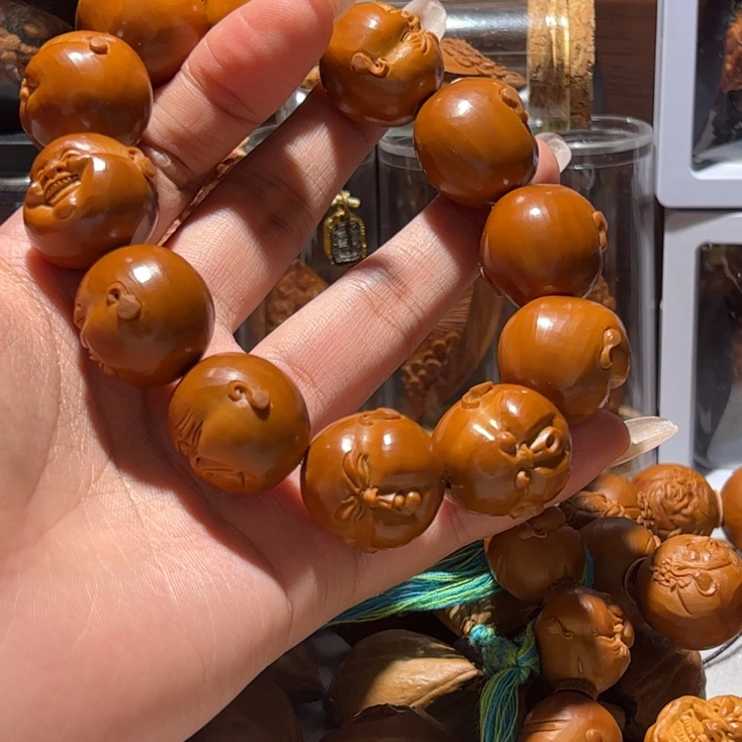 林***星橄榄核手串/手链百态