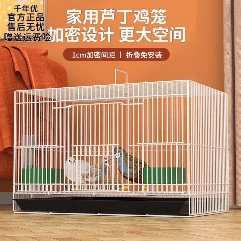 芦丁鸡专用笼家用大号加密雏鸡笼小鸡笼鹌鹑笼柯尔鸭笼养殖鸡笼