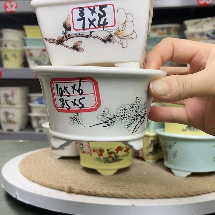 紫砂紫砂花盆0812