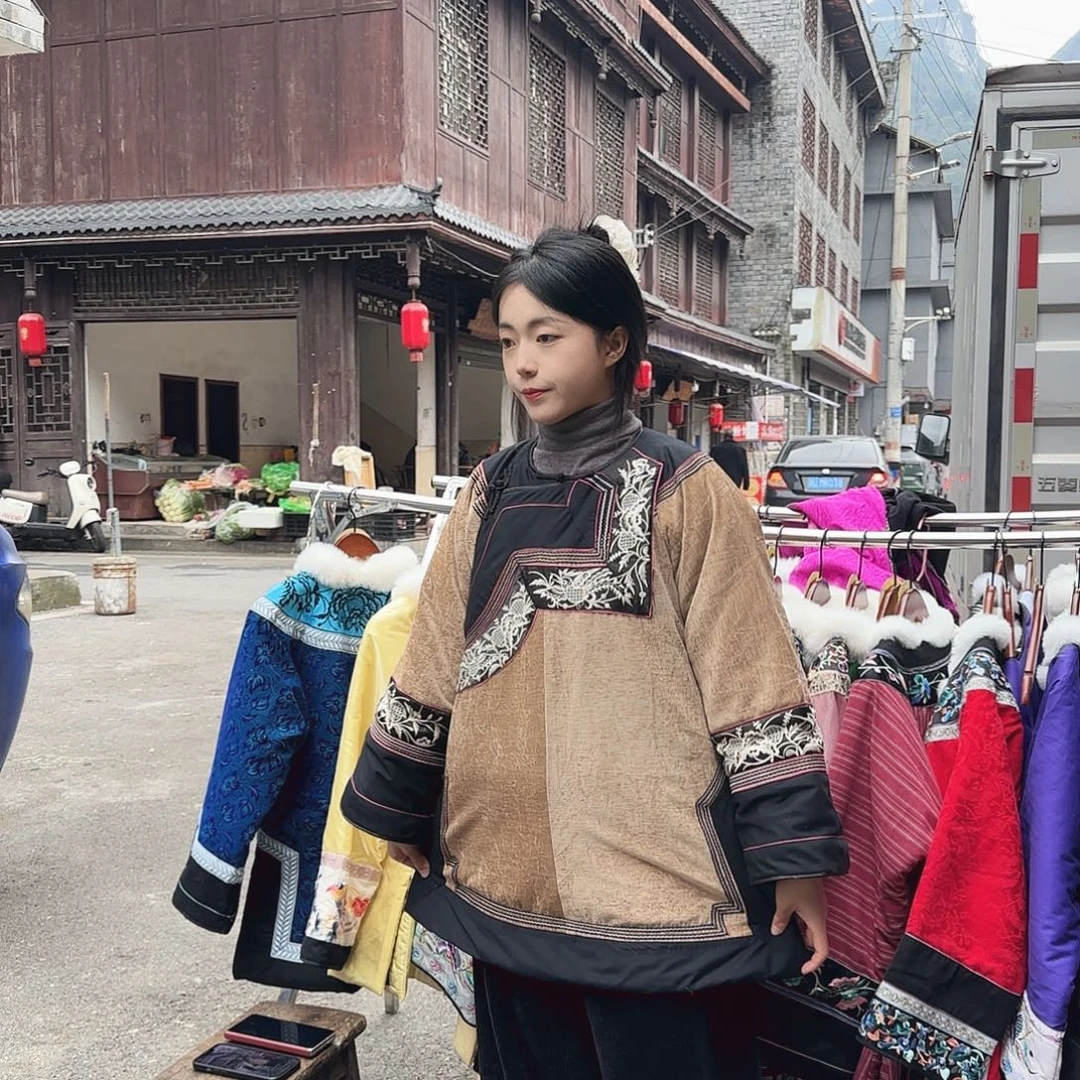 l***⁹湘西苗族刺绣加厚手工165 110斤