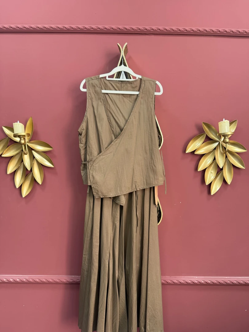 风时尚套装百搭女士无袖职场新中式