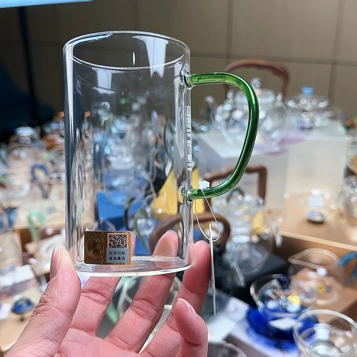 禾器湖绿色清简杯