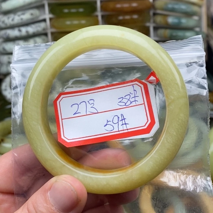 未镶嵌蛇纹石玉手绳