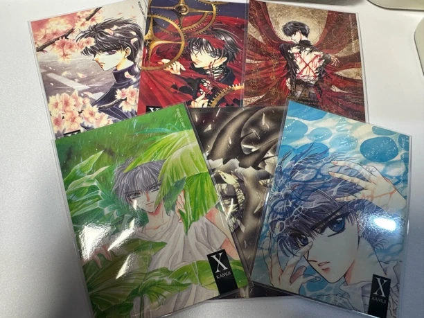 日版 X战记 原画收藏卡
