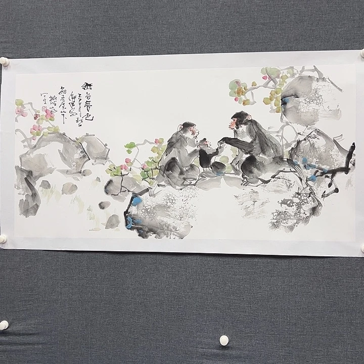 国画书画作品多次