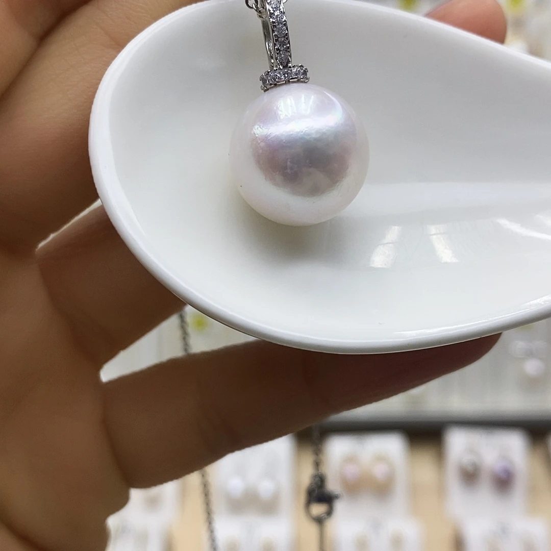 淡水珍珠颈饰合金