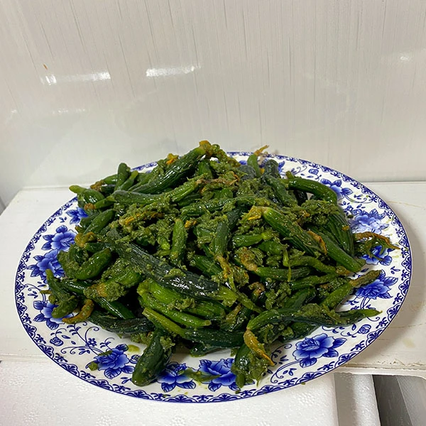 东北特产 韭菜花小黄瓜 东北老式咸菜 口淡慎拍口感偏咸500克包邮