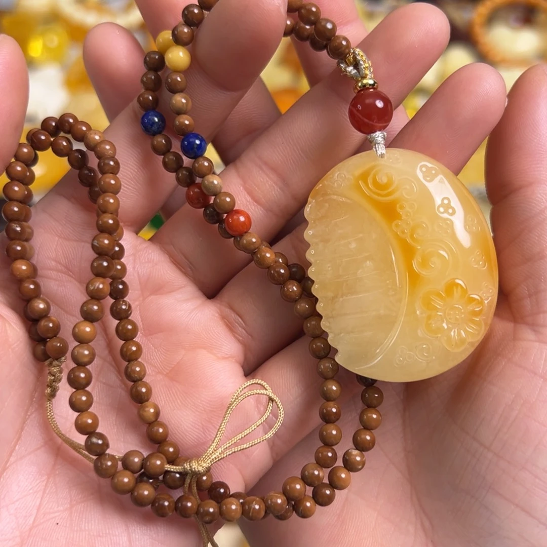 蜜蜡未镶嵌裸石蜜蜡