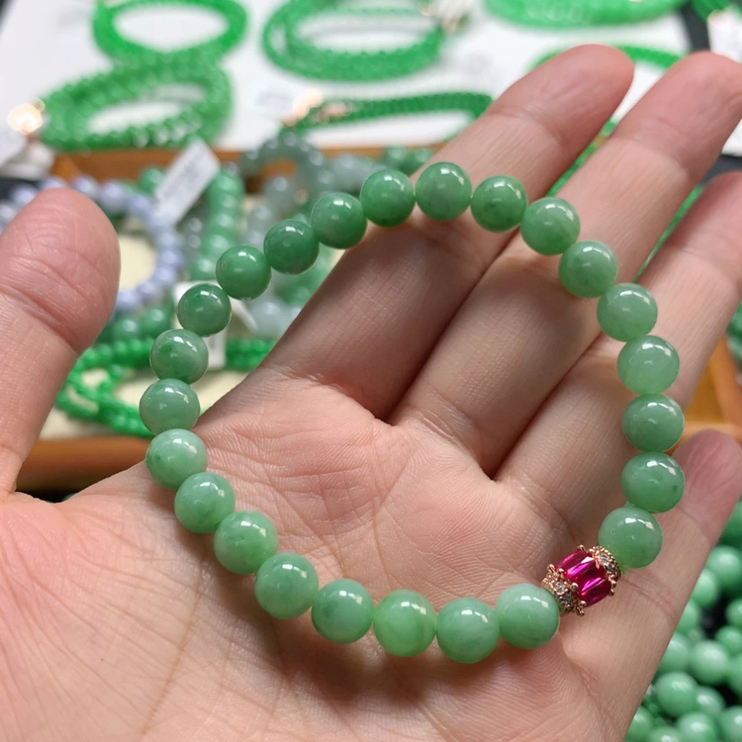 翡翠未镶嵌手链翡翠