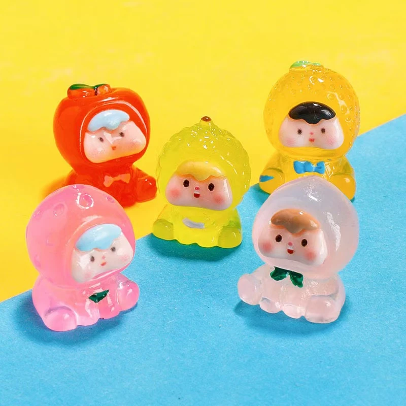 「迷你水果」diy配件微景观桌面车载小摆件