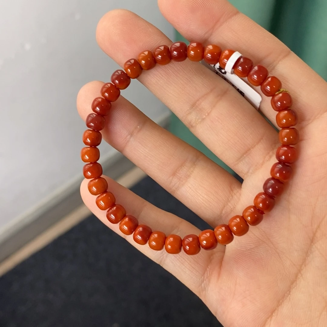 未镶嵌手串南红玛瑙