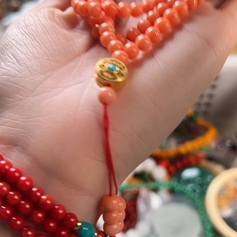 滴血莲花菩提吊坠