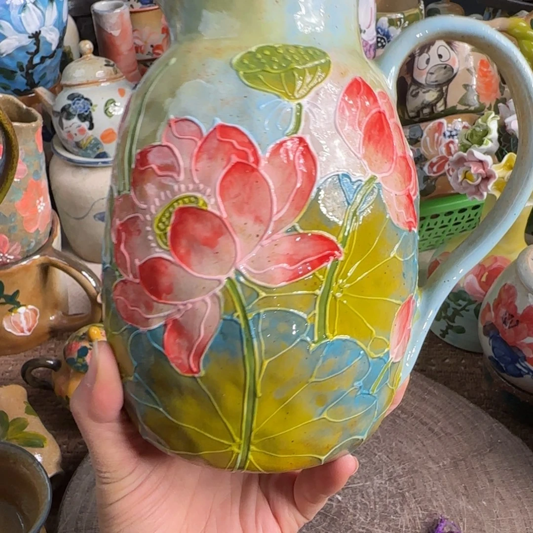 景德镇釉下彩陶瓷正品66