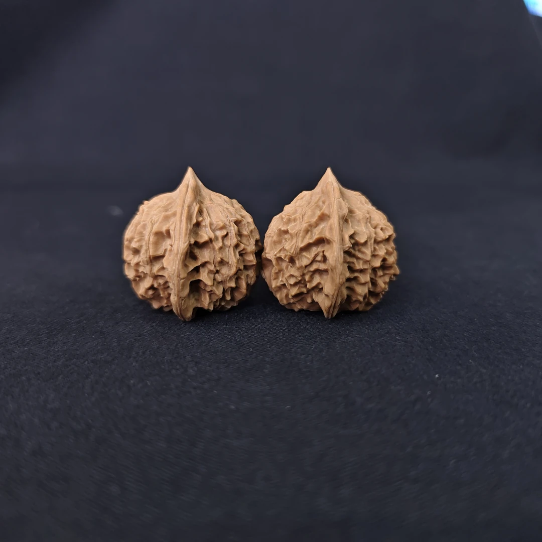 YC1229-30【桃心娃娃】涞水溯源核桃专场文玩 核桃手把件