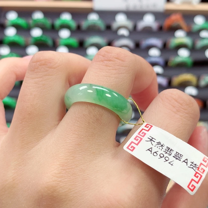 【闪购商品】未镶嵌戒指翡翠16/17号