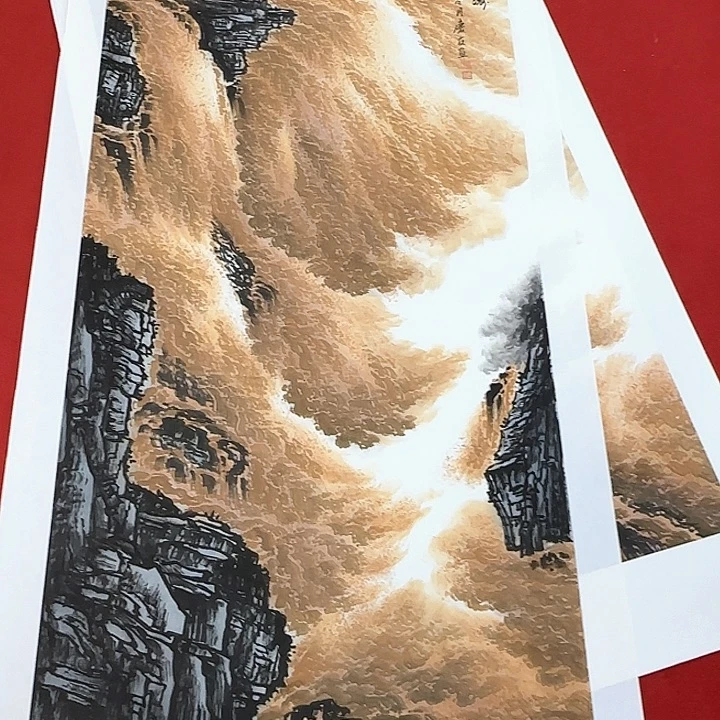 国画手绘国画作品