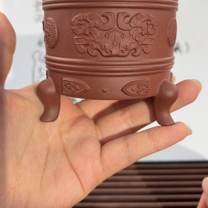 紫砂茶壶宜兴原矿底槽青